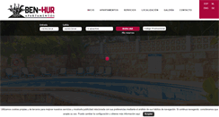 Desktop Screenshot of apartamentosben-hur.com